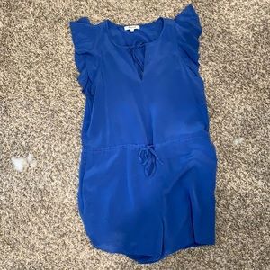 Madewell romper size small blue